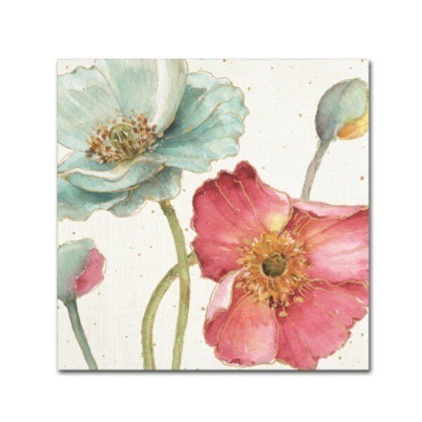 Lisa Audit 'Spring Softies II' Canvas Art, 24x24, Trademark Fine Art, Mfr#: WAP00600-C2424GG